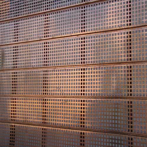 Perforated Sheet Copper 